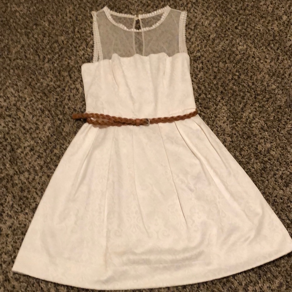 White dress